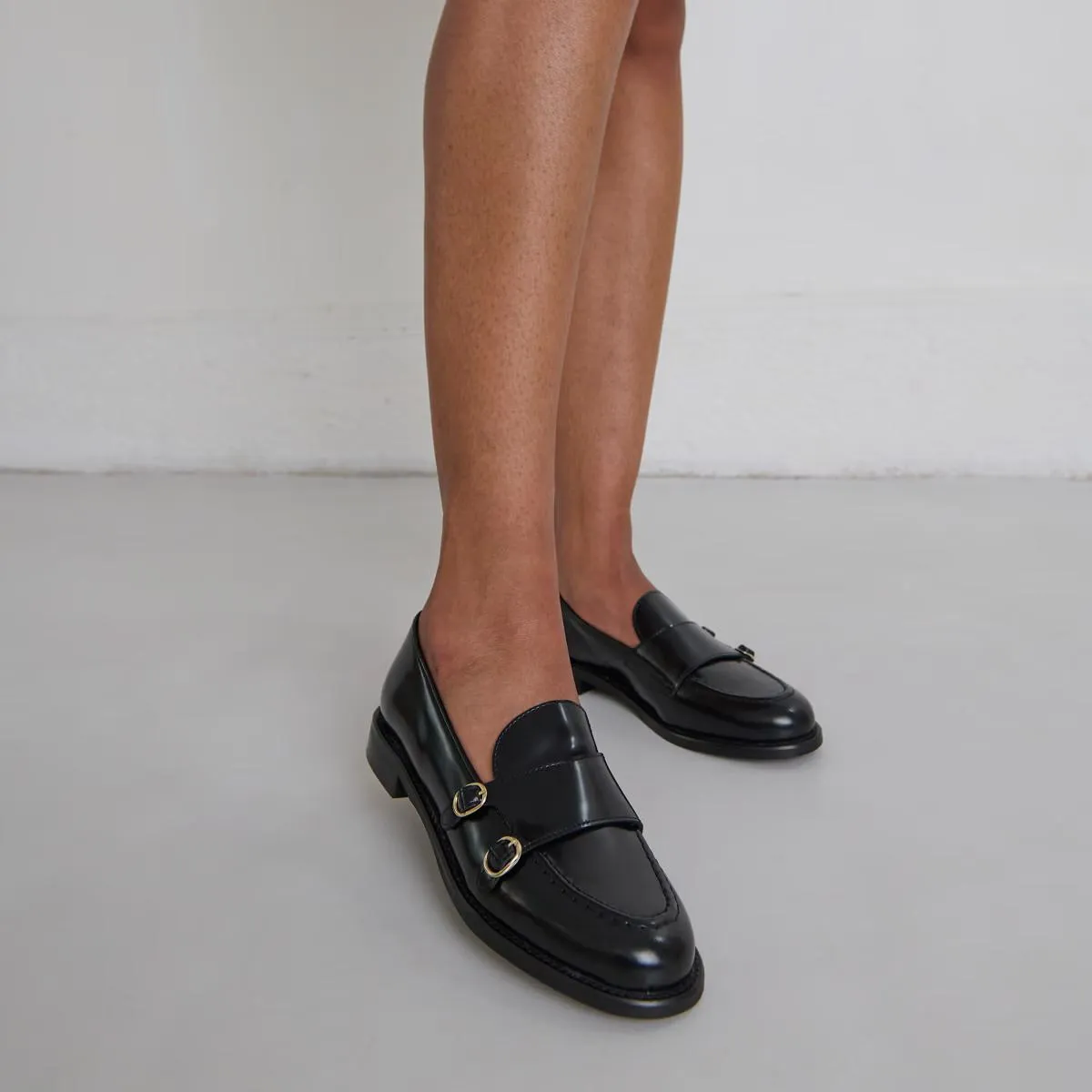 264- Drizza Cuir Glace Noir