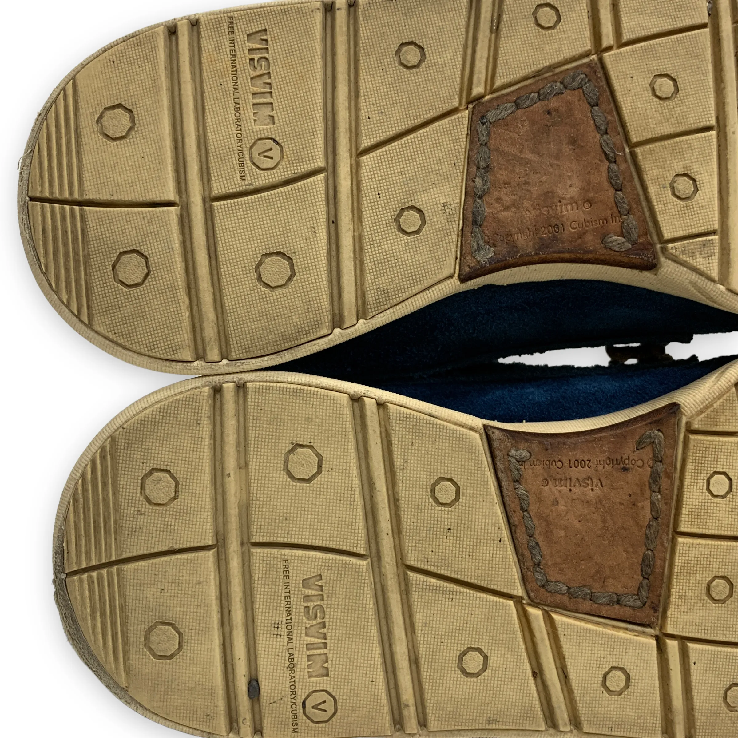 [9.5] VISVIM 15AW YUCCA MOC MID FOLK SUEDE MOCCASINS SHOES