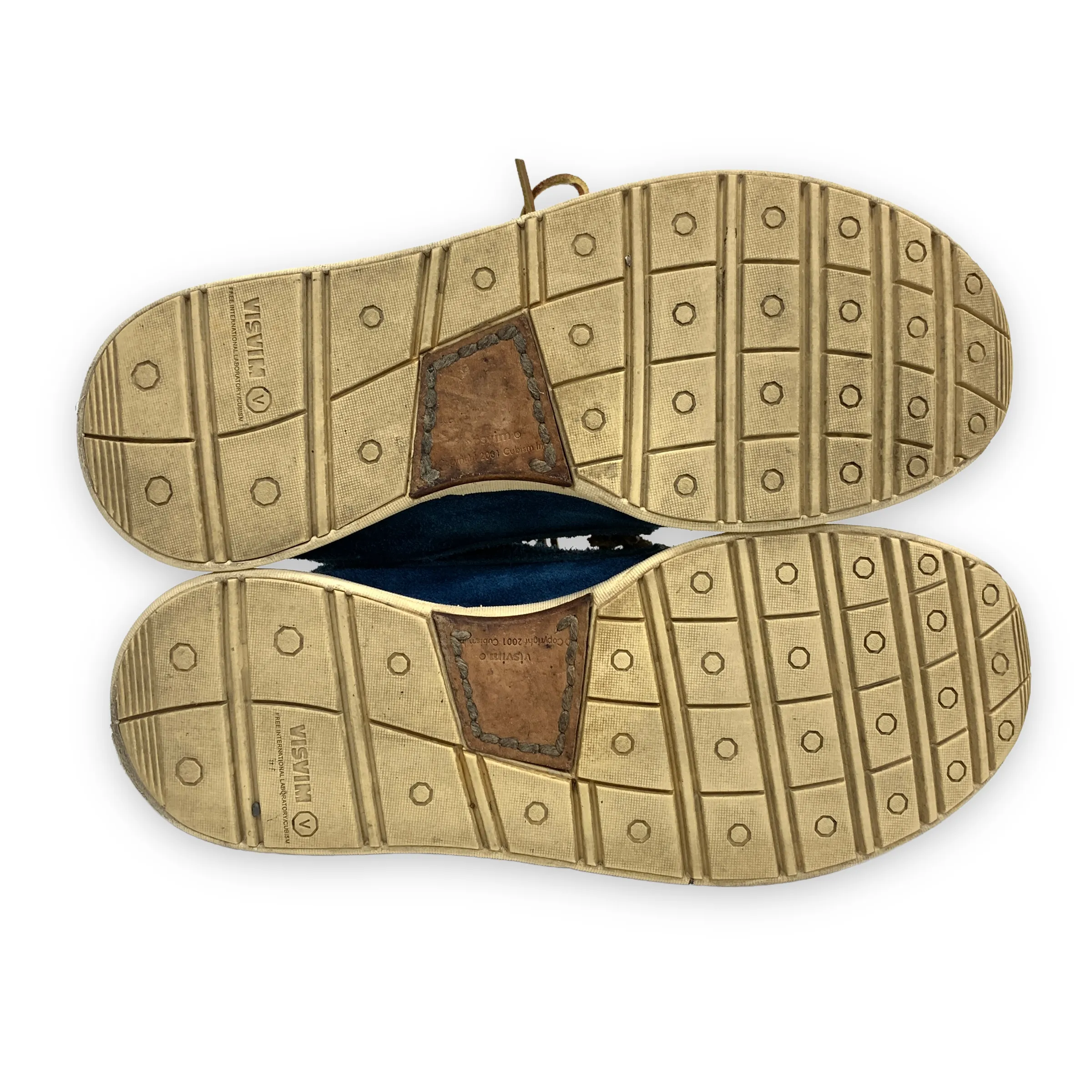 [9.5] VISVIM 15AW YUCCA MOC MID FOLK SUEDE MOCCASINS SHOES