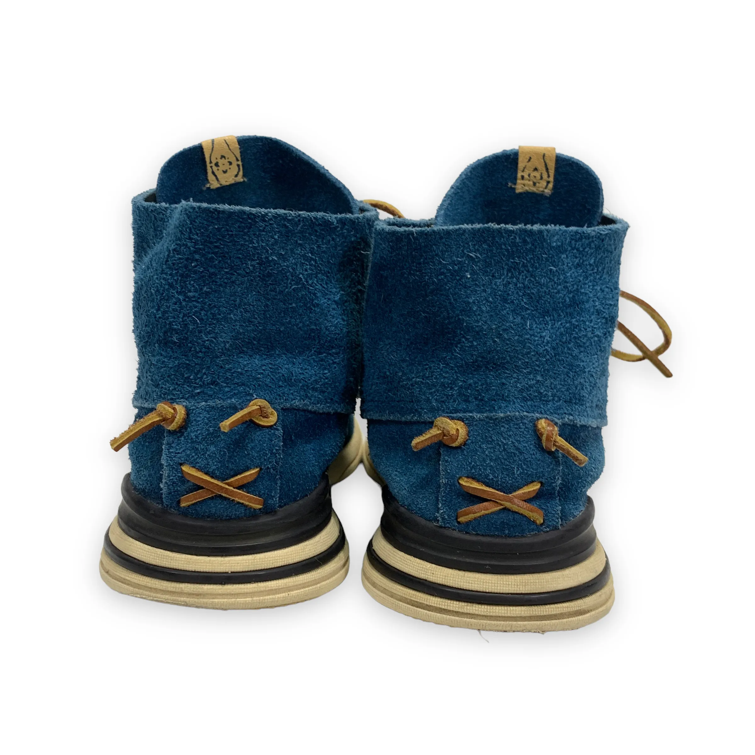 [9.5] VISVIM 15AW YUCCA MOC MID FOLK SUEDE MOCCASINS SHOES