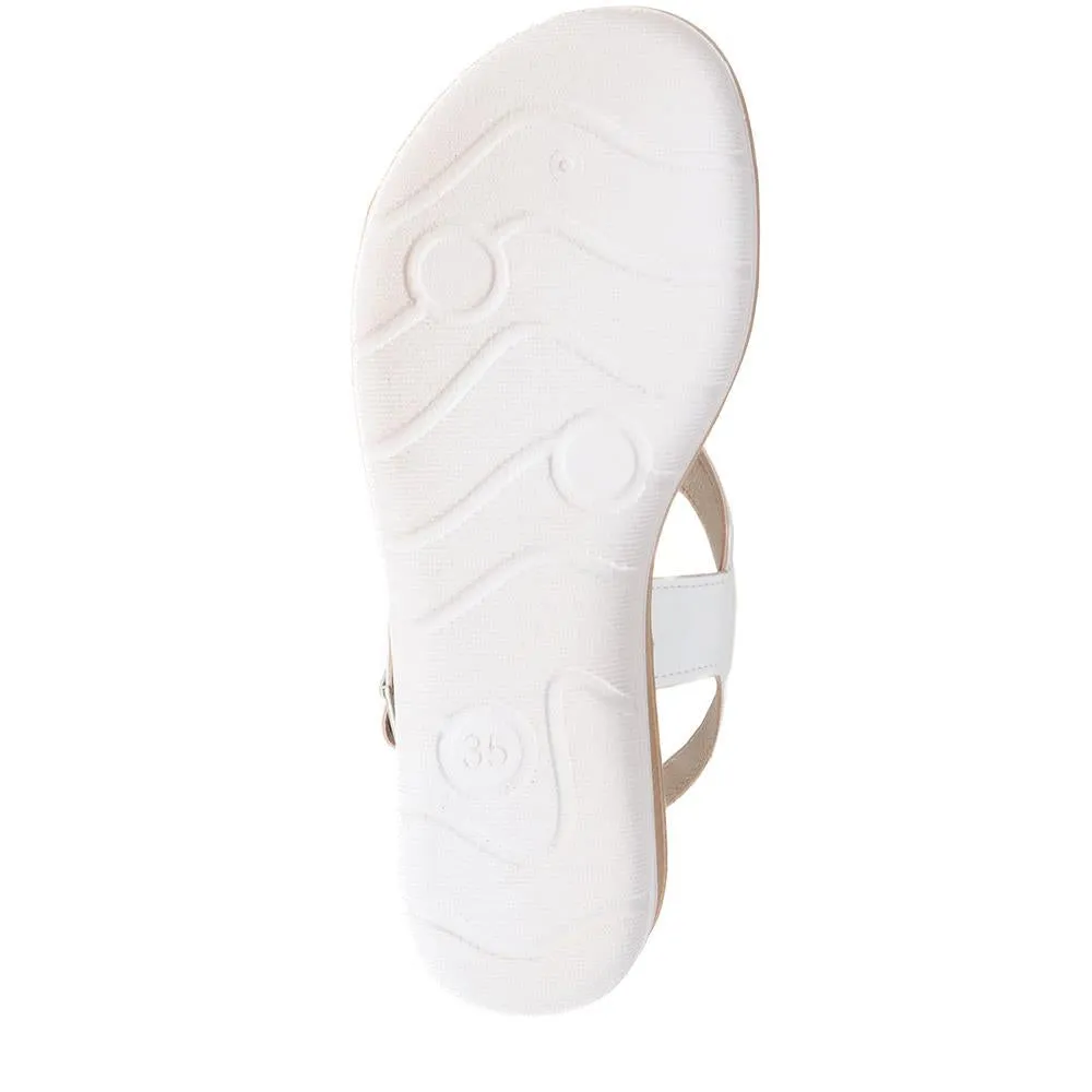 Adjustable Embellished Sandals  - INB39075 / 325 254