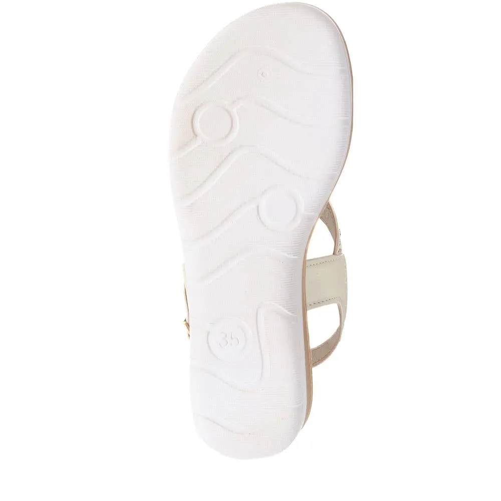 Adjustable Embellished Sandals  - INB39075 / 325 254