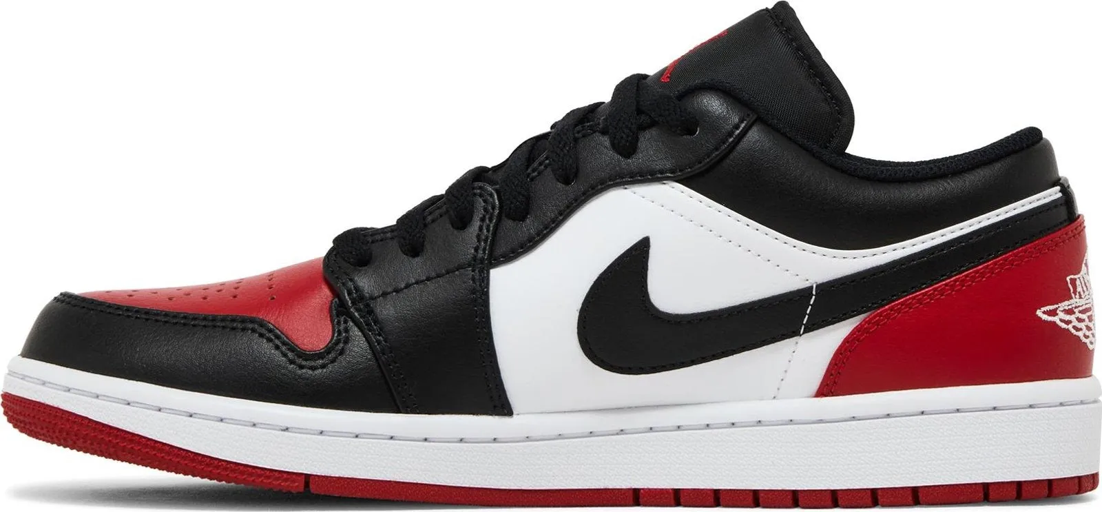 Air Jordan 1 Low 'Bred Toe 2.0'