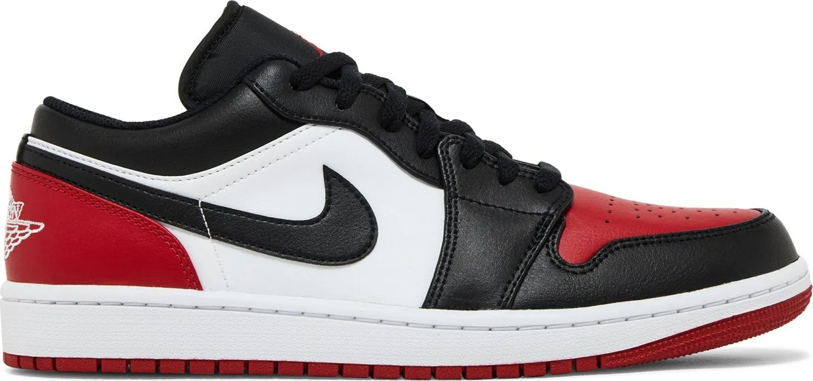 Air Jordan 1 Low 'Bred Toe 2.0'