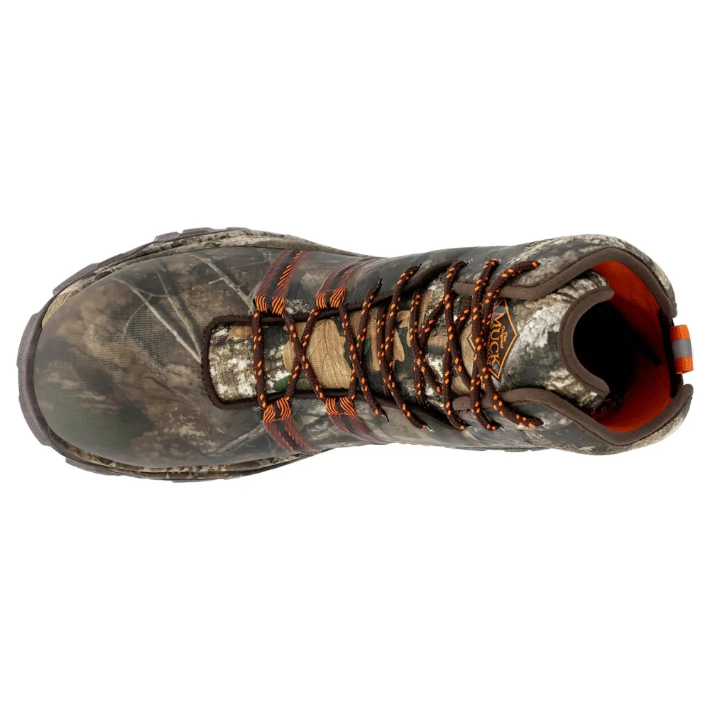 Alpha Pursuit Camouflage Round Toe Lace Up Boots