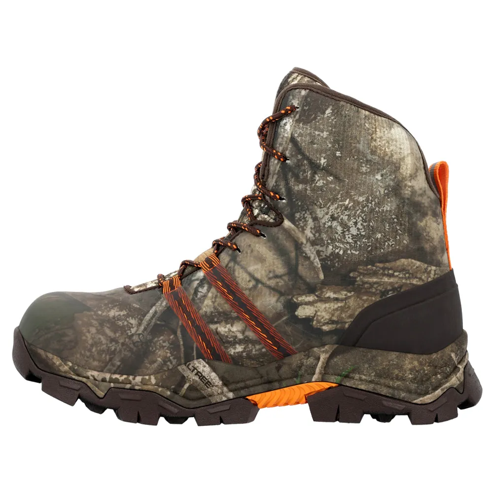 Alpha Pursuit Camouflage Round Toe Lace Up Boots