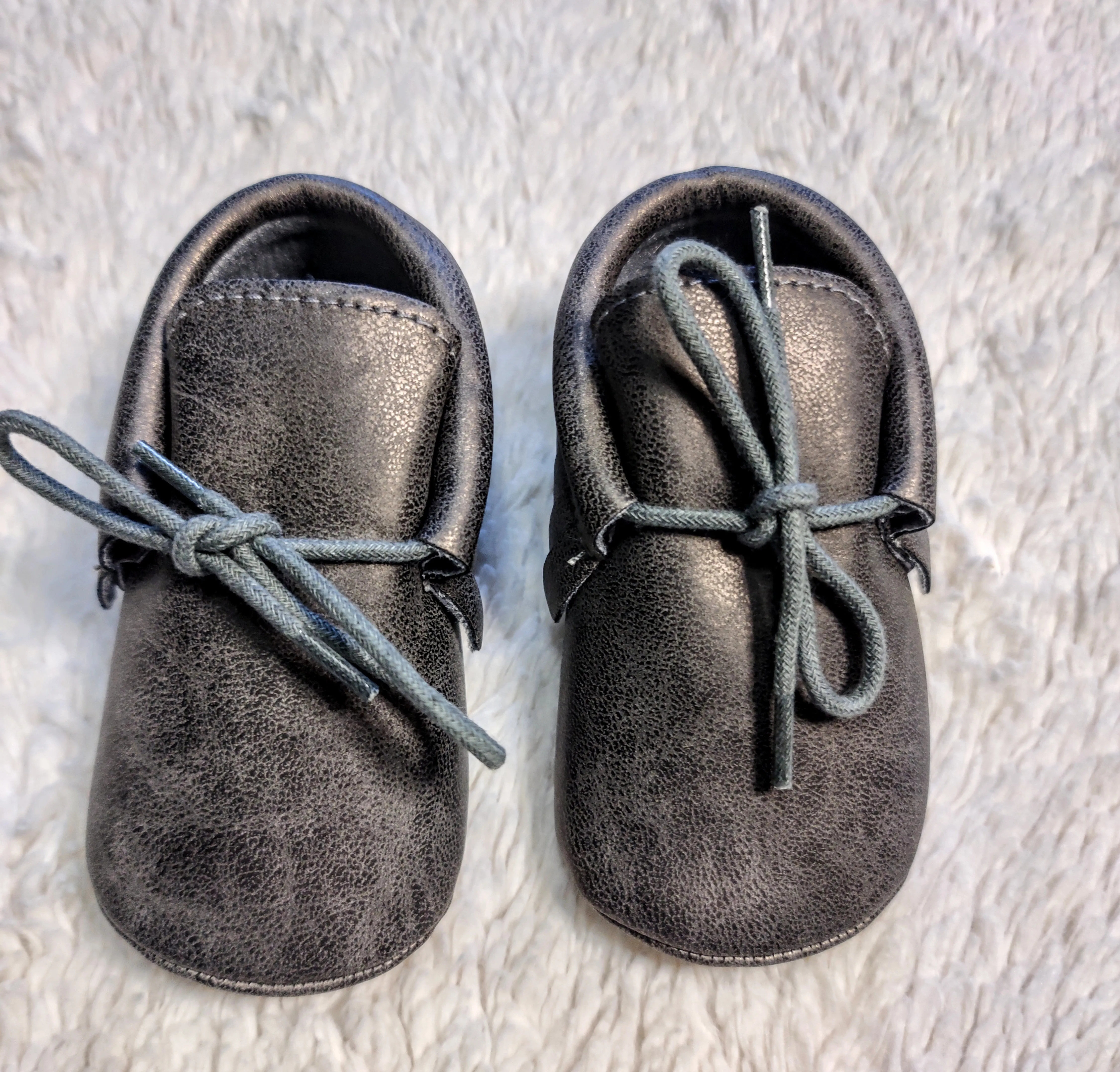 Baby Bronze Moccasins