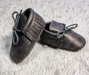 Baby Bronze Moccasins
