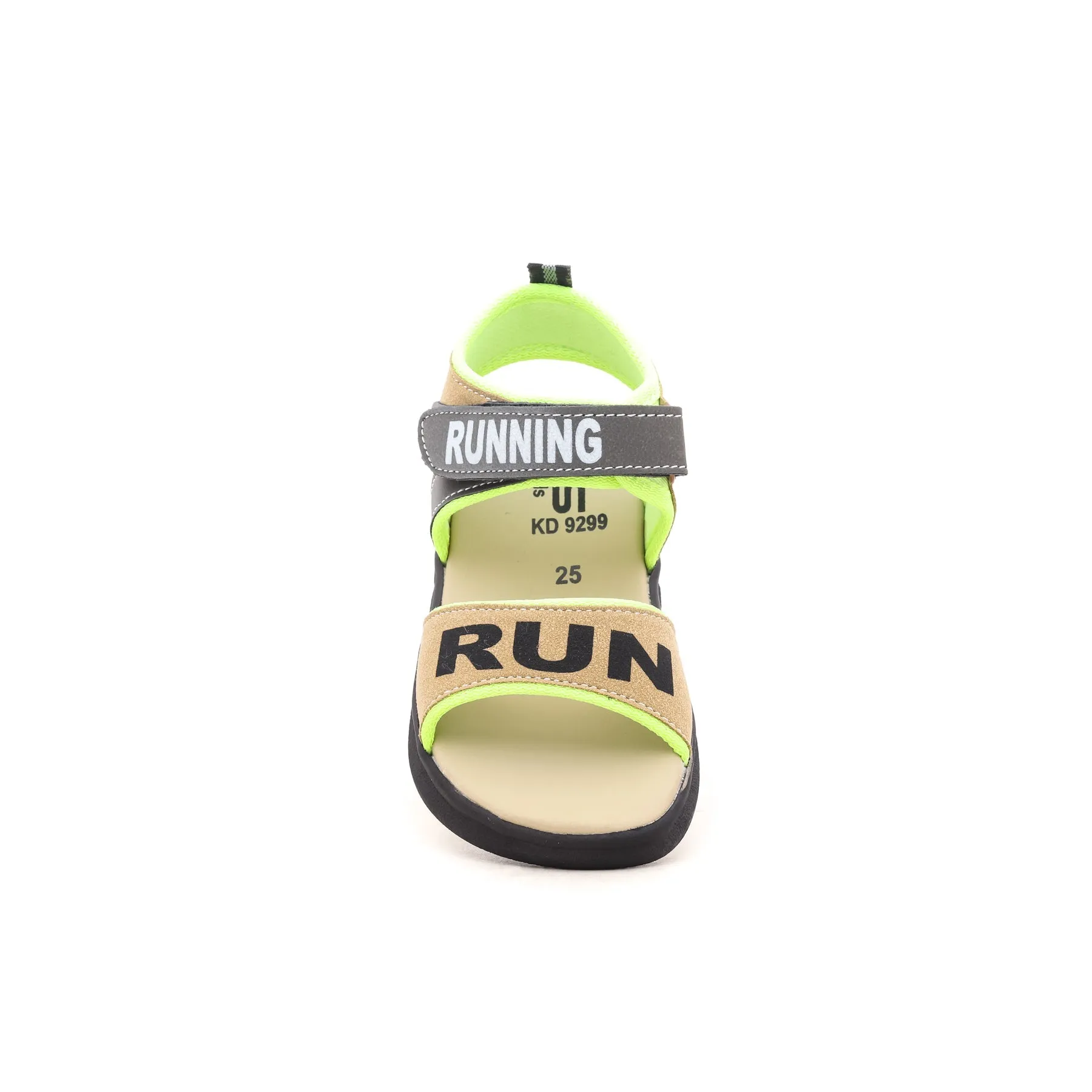Boys Grey Casual Sandal KD9299