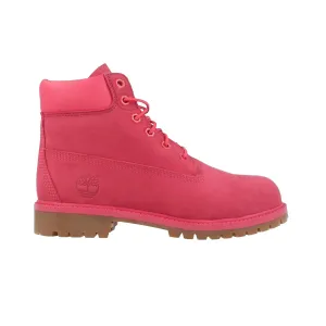Boys' Timberland® 6-Inch Premium Waterproof Boot (A1LQM) Pink