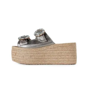 Brooke Espadrilles - Plomo  [ No Return - No Exchange ]