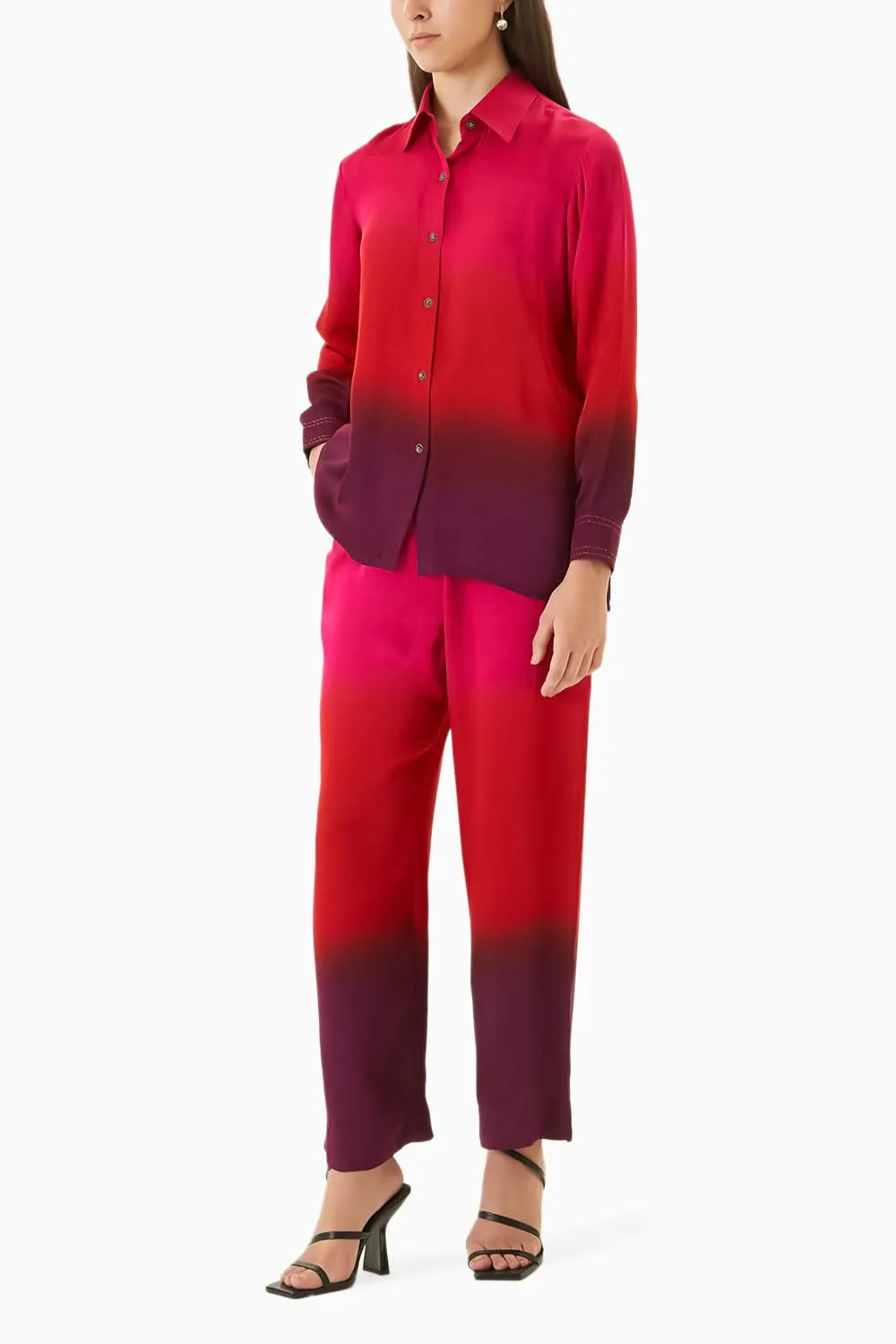 Candy Leheriya Shirt and Pants Co-ord