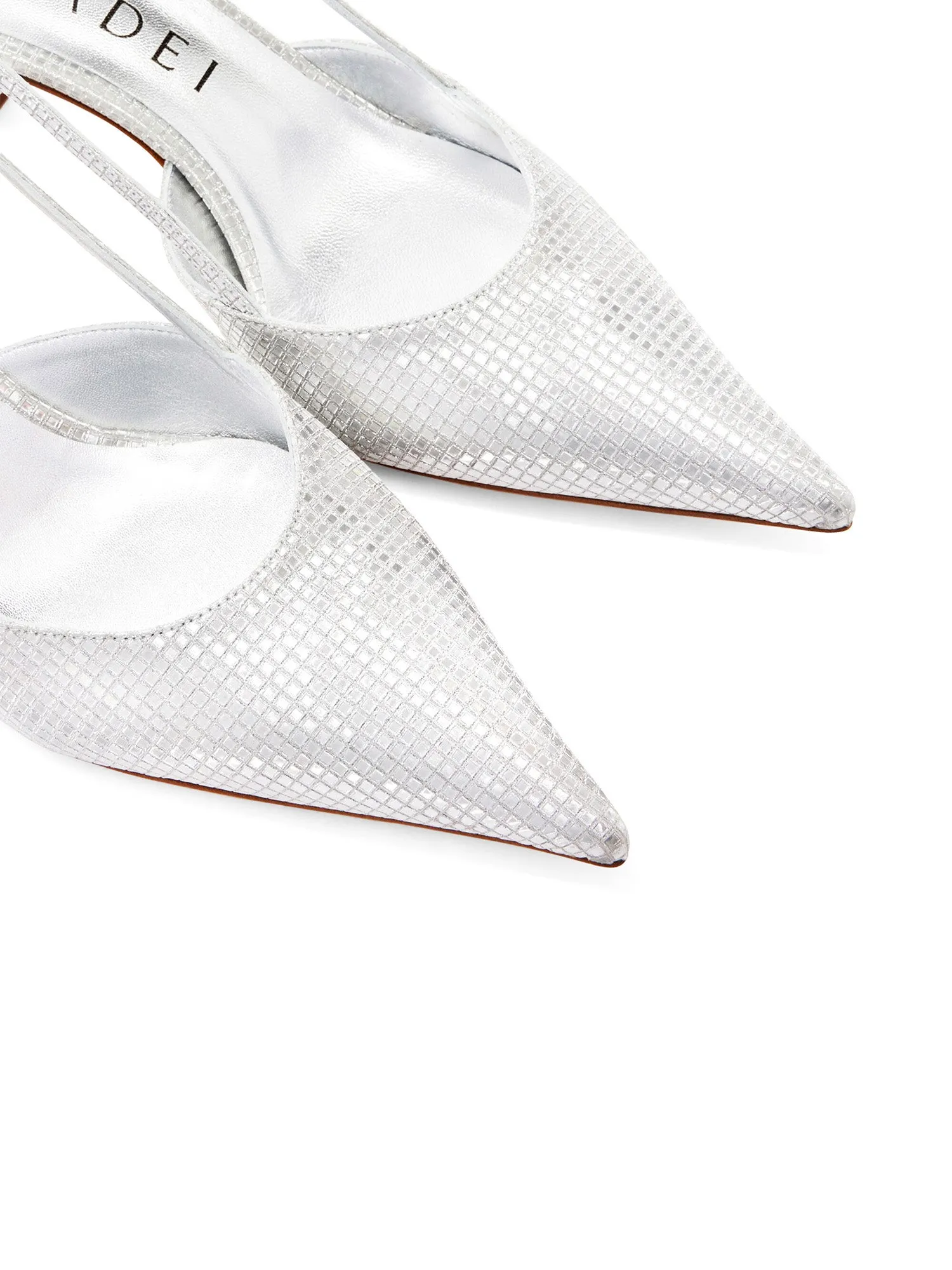 Casadei Diadema Slingback Kitten Heels