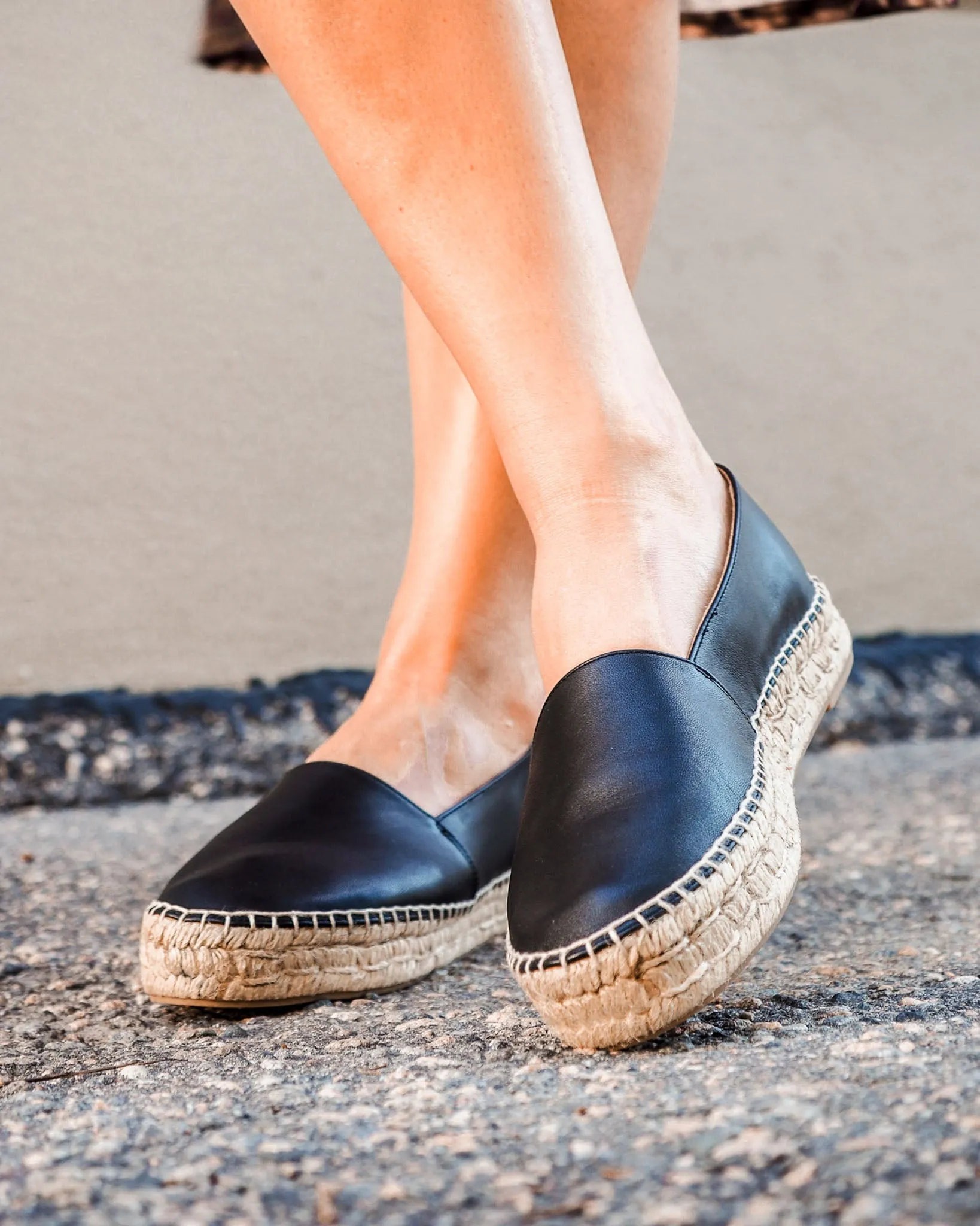 CELIA BLACK PLATFORM NAHKAESPADRILLOT