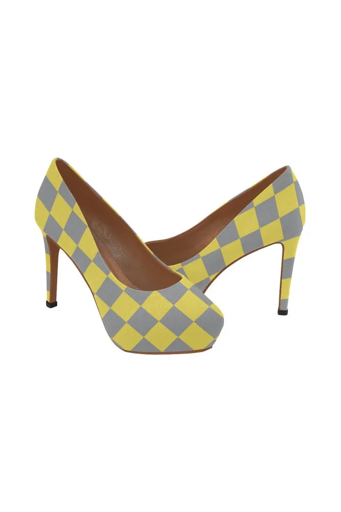 Checkered High Heels