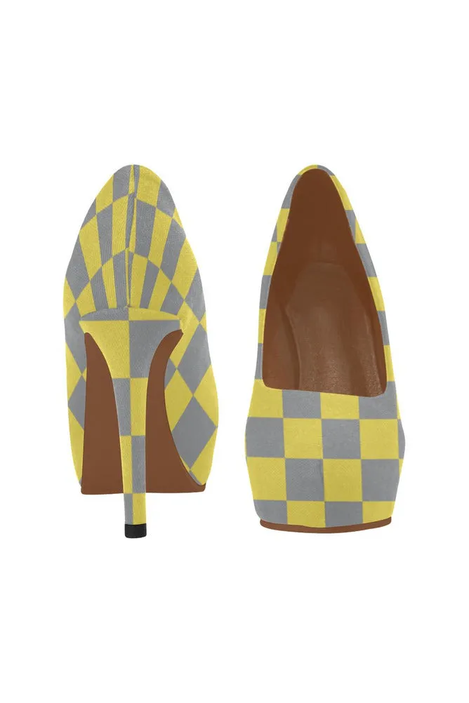 Checkered High Heels
