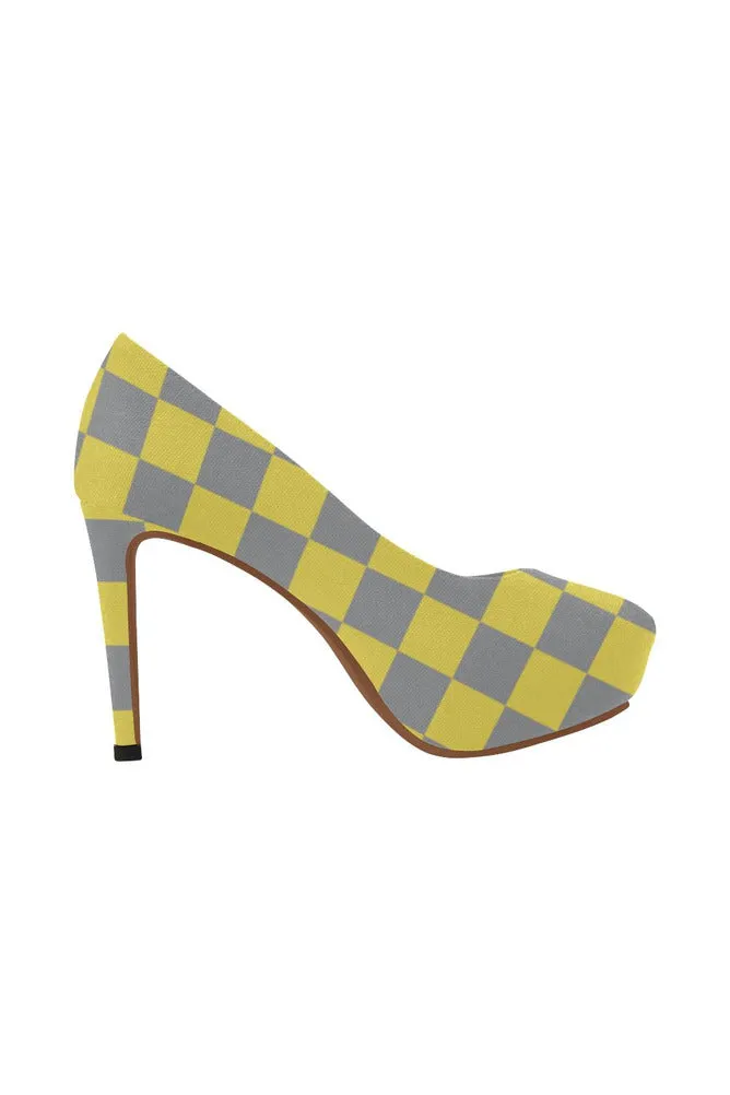Checkered High Heels