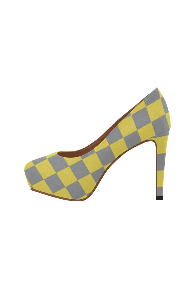 Checkered High Heels