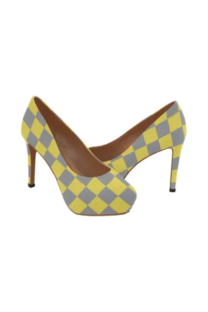 Checkered High Heels