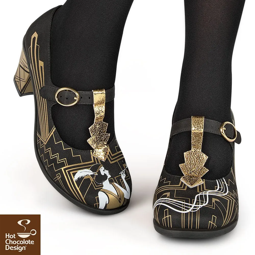 Chocolaticas® GOLDEN NIGHTS Women's Mary Jane Pump