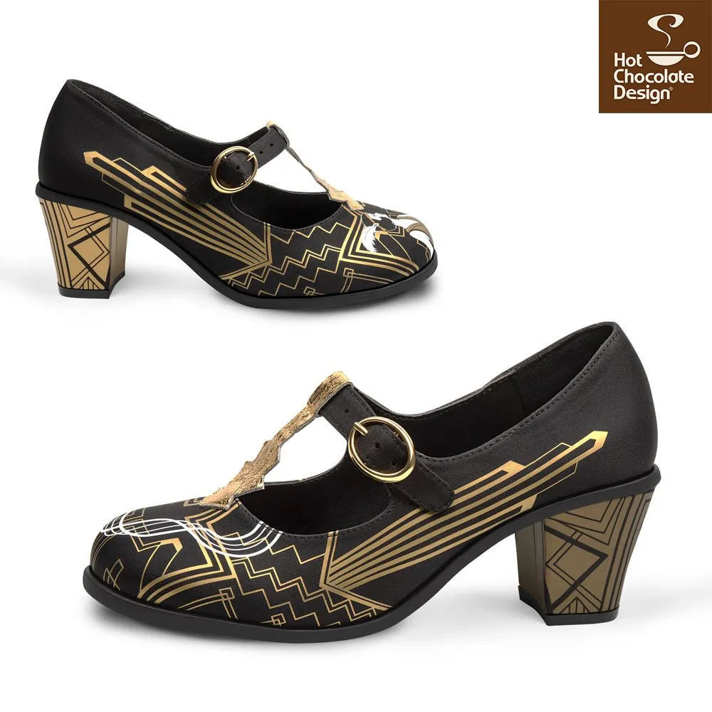 Chocolaticas® GOLDEN NIGHTS Women's Mary Jane Pump