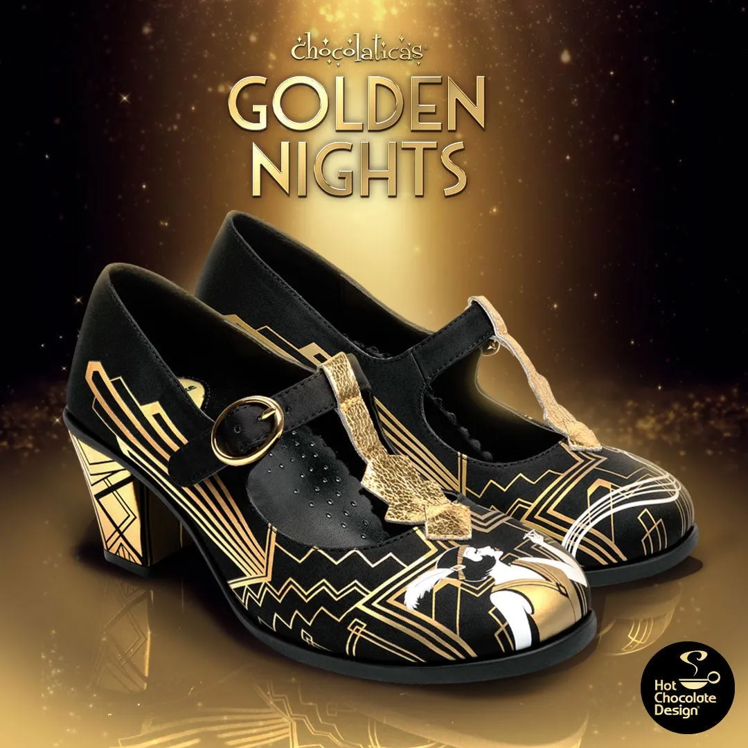 Chocolaticas® GOLDEN NIGHTS Women's Mary Jane Pump