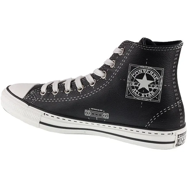 Converse Shoes Mens Chuck Taylor All Star Hi Black Cargo Khaki White