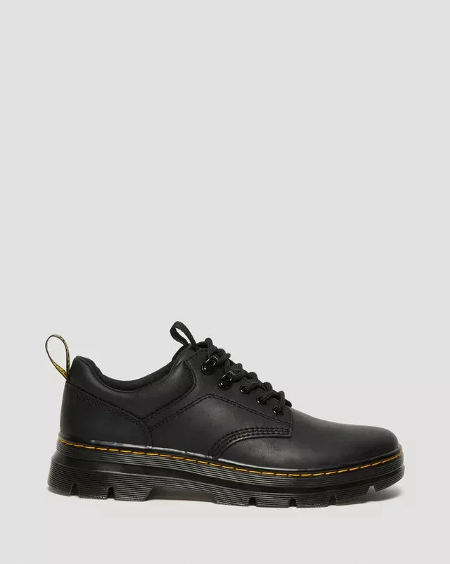 Dr. Marten Reeder Black Leather Tie Up R27104001