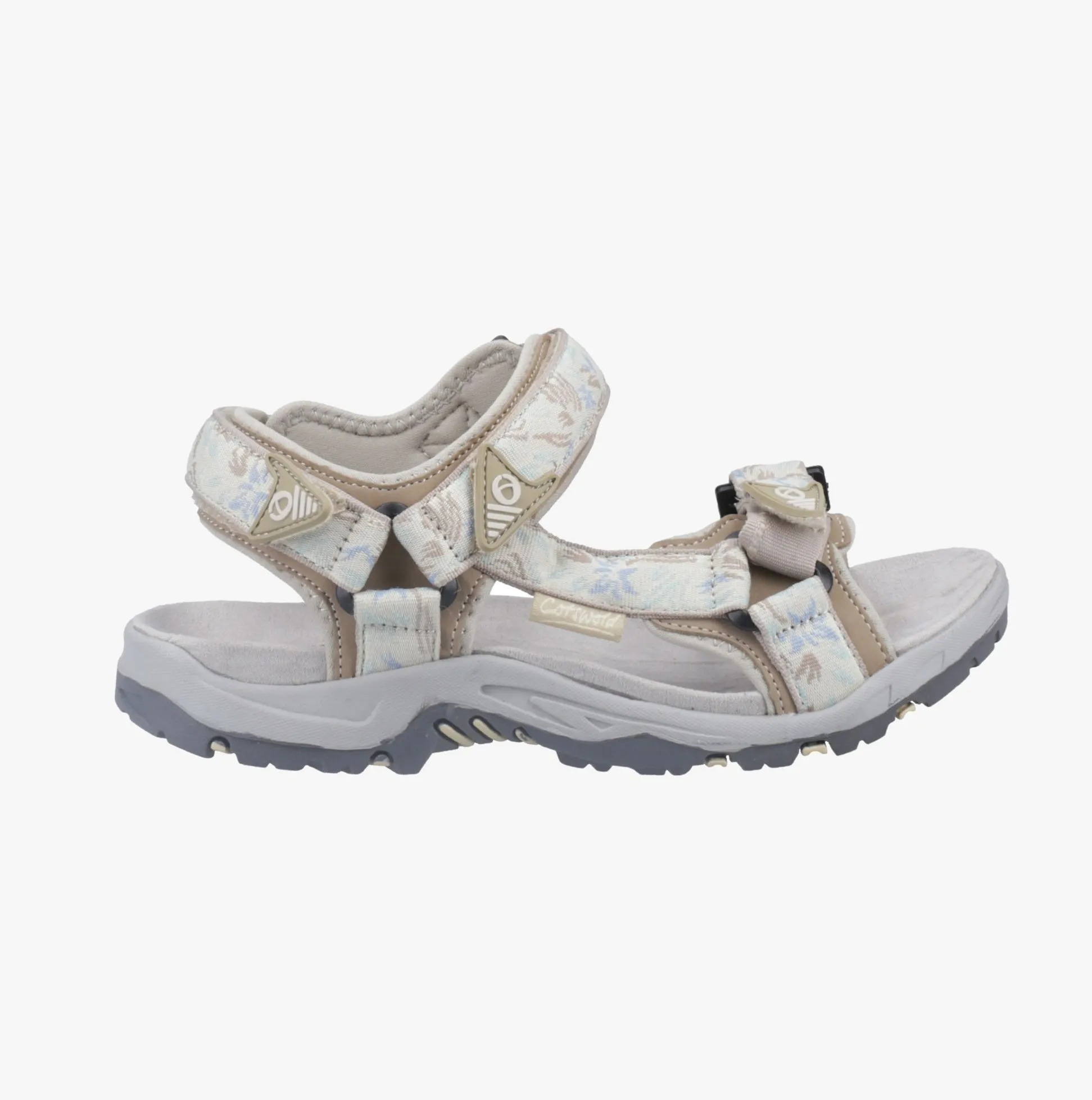 FOXCOTE Womens Sandals Beige