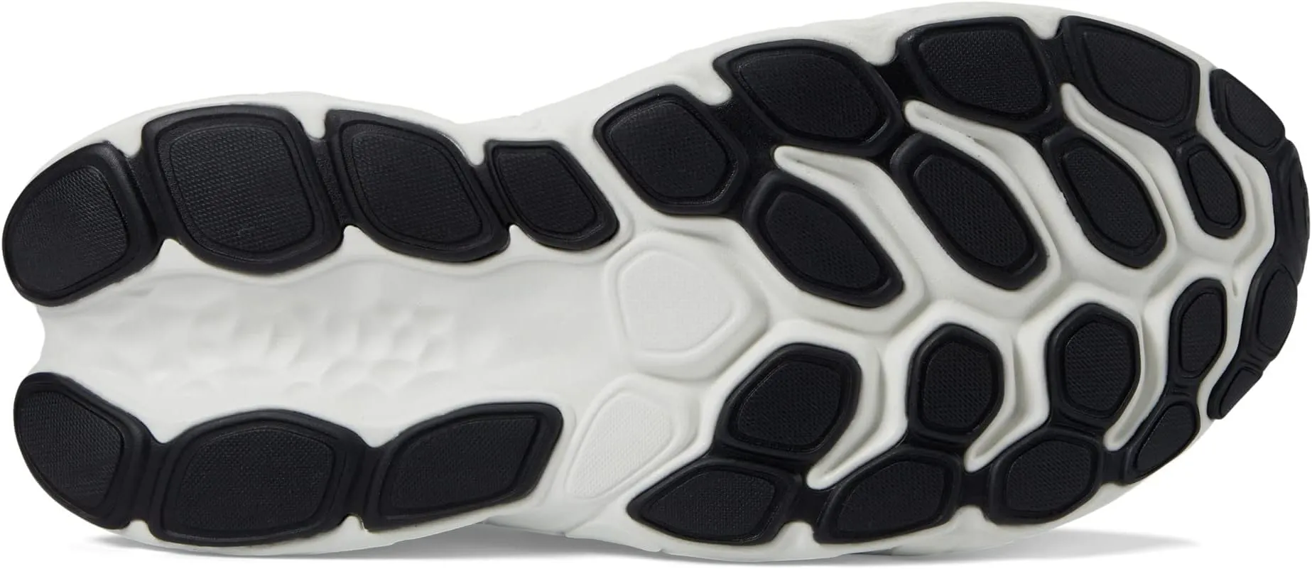 Fresh Foam X More v4 New Balance Sneakers, White/Black Metallic