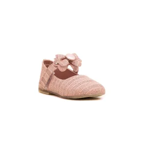 Girls Golden Fancy Pumps KD0465
