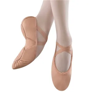 Girls' Leather Split Sole Ballet Shoes (S0203G) - Bloch Prolite II Hybrid