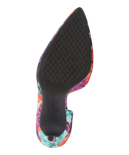 Jessica Simpson Tropical Classic Stiletto Heeled d'Orsay Pumps