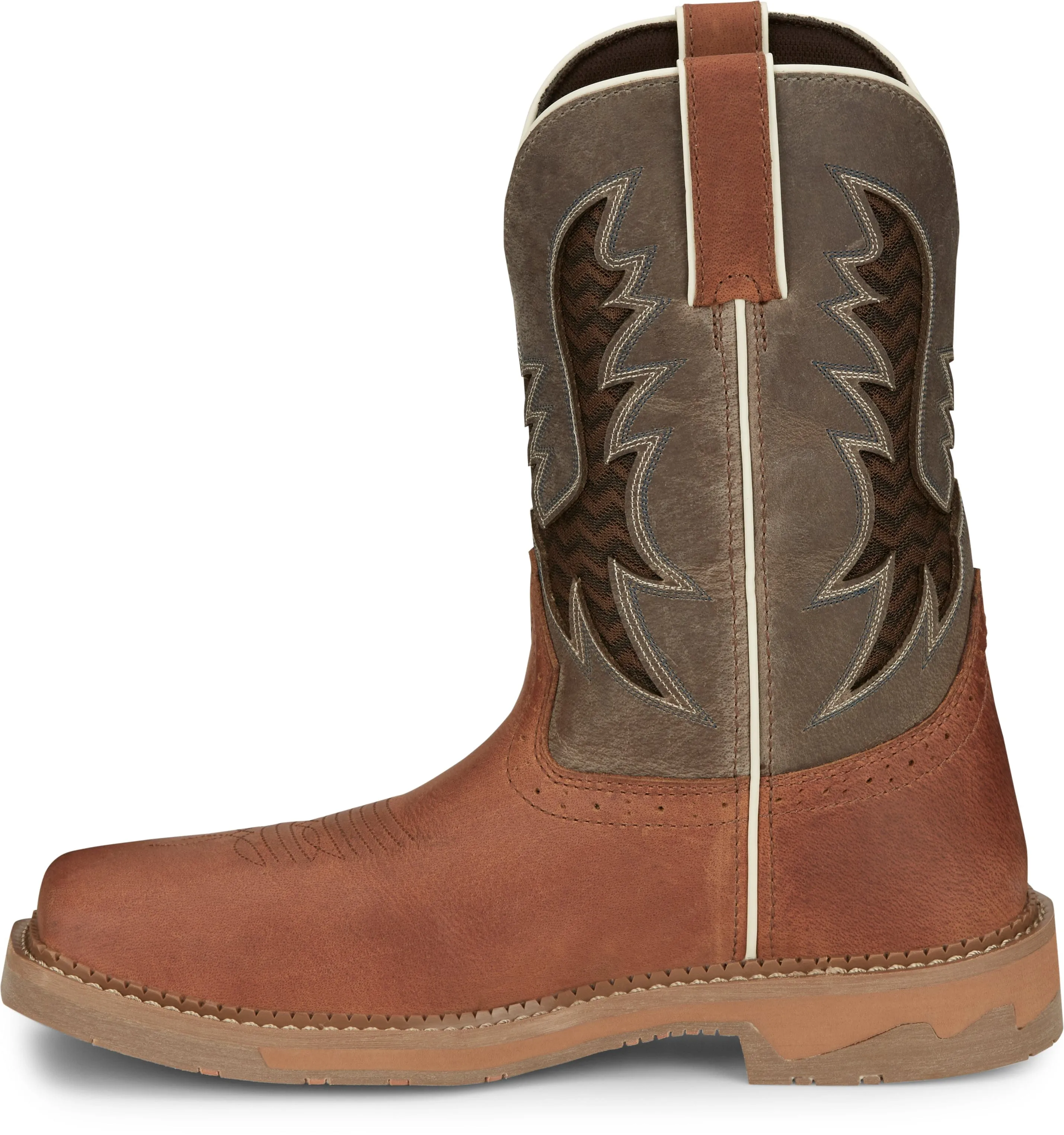 Justin Men's Bolt Light Brown Work Boot SE4110