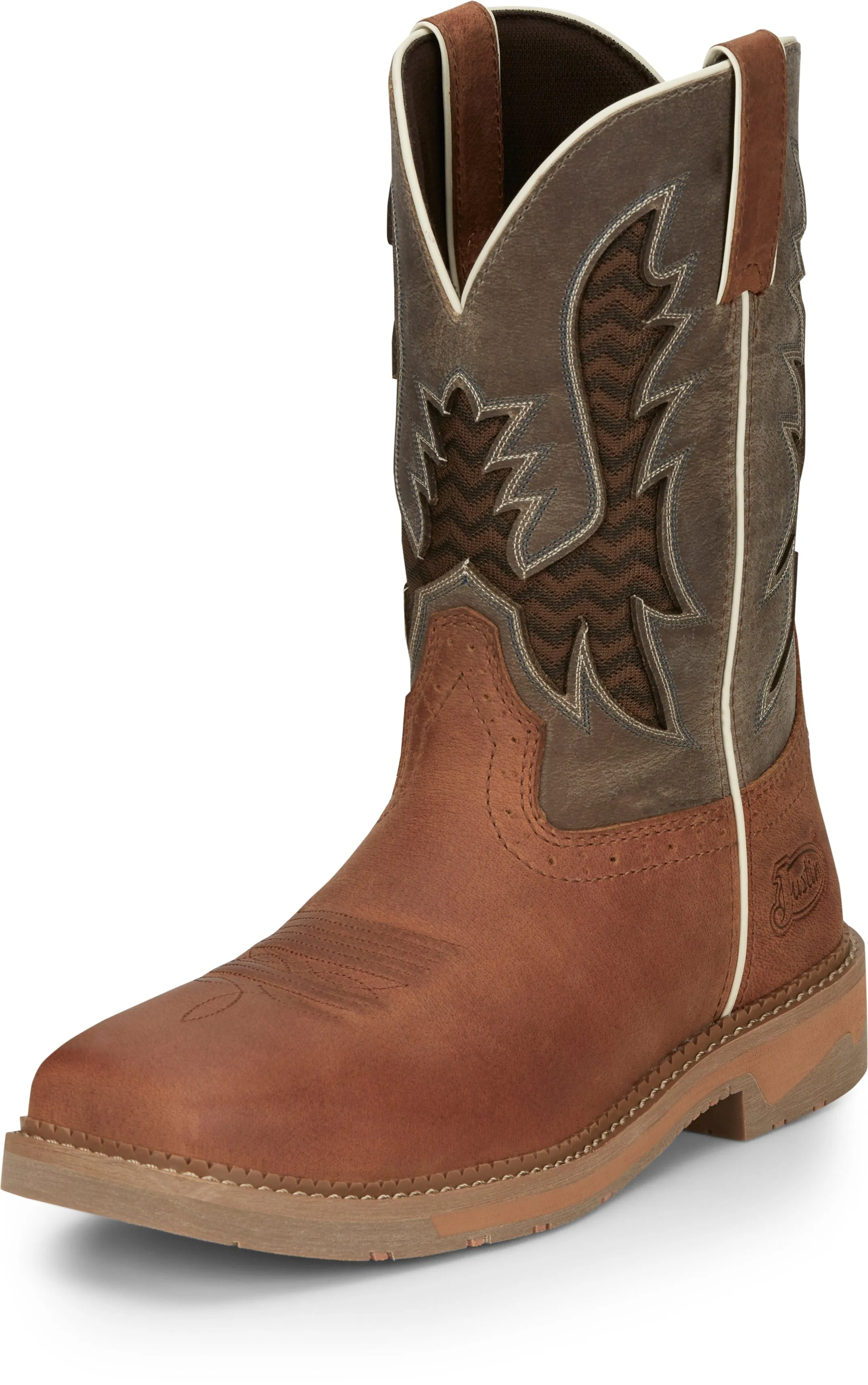 Justin Men's Bolt Light Brown Work Boot SE4110
