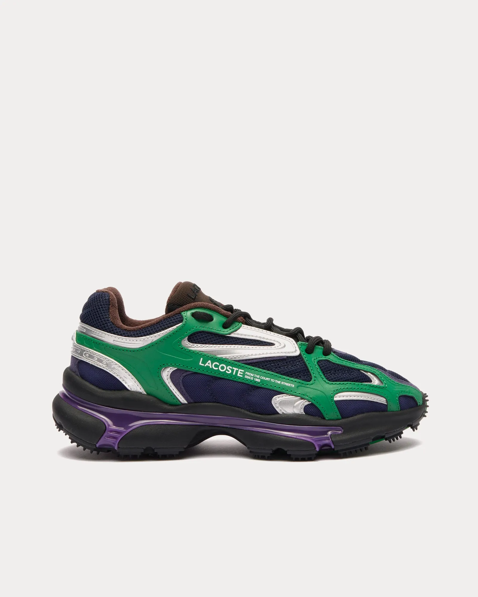 L003 2K24 Navy / Green Low Top Sneakers