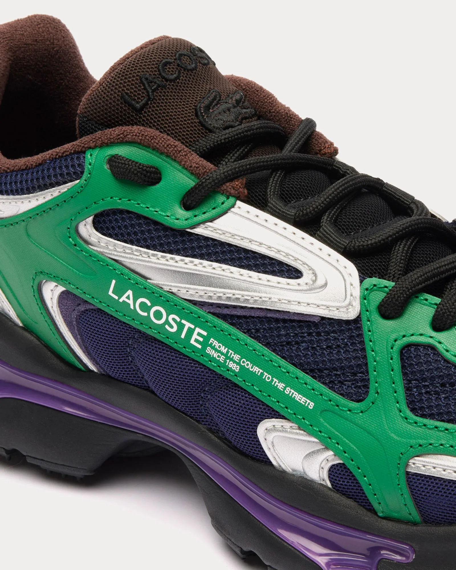 L003 2K24 Navy / Green Low Top Sneakers