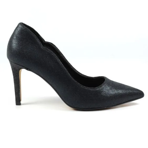 Lunar Nigella Black  Court Shoe