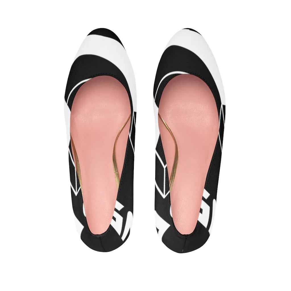 Magnet Zebra Women's Platform Heels