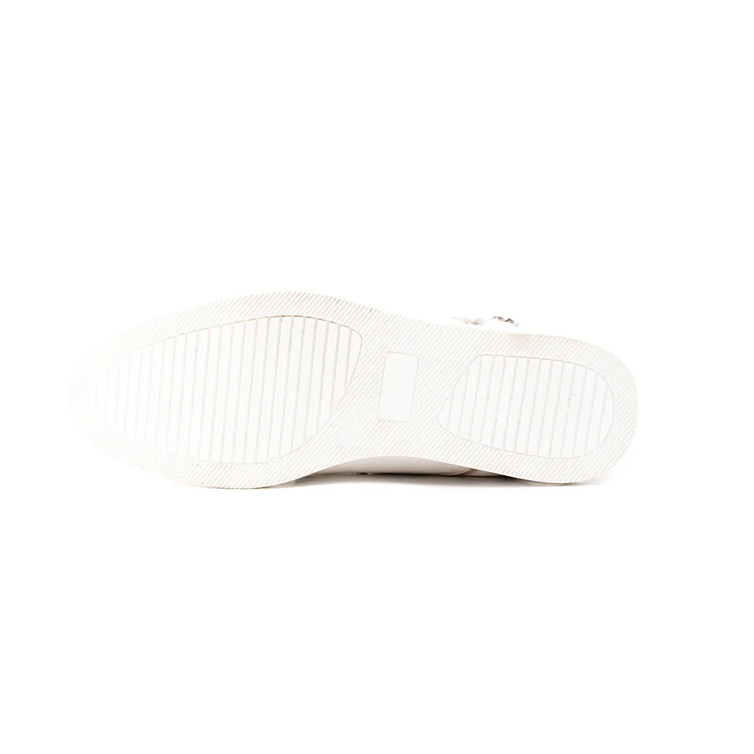 Monkstory Ombre High-Top Boots  - White