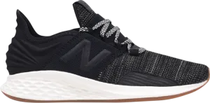New Balance Wmns Fresh Foam Roav 'Black Knit' Sneakers, Black