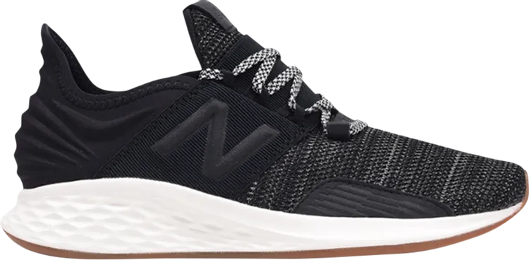 New Balance Wmns Fresh Foam Roav 'Black Knit' Sneakers, Black
