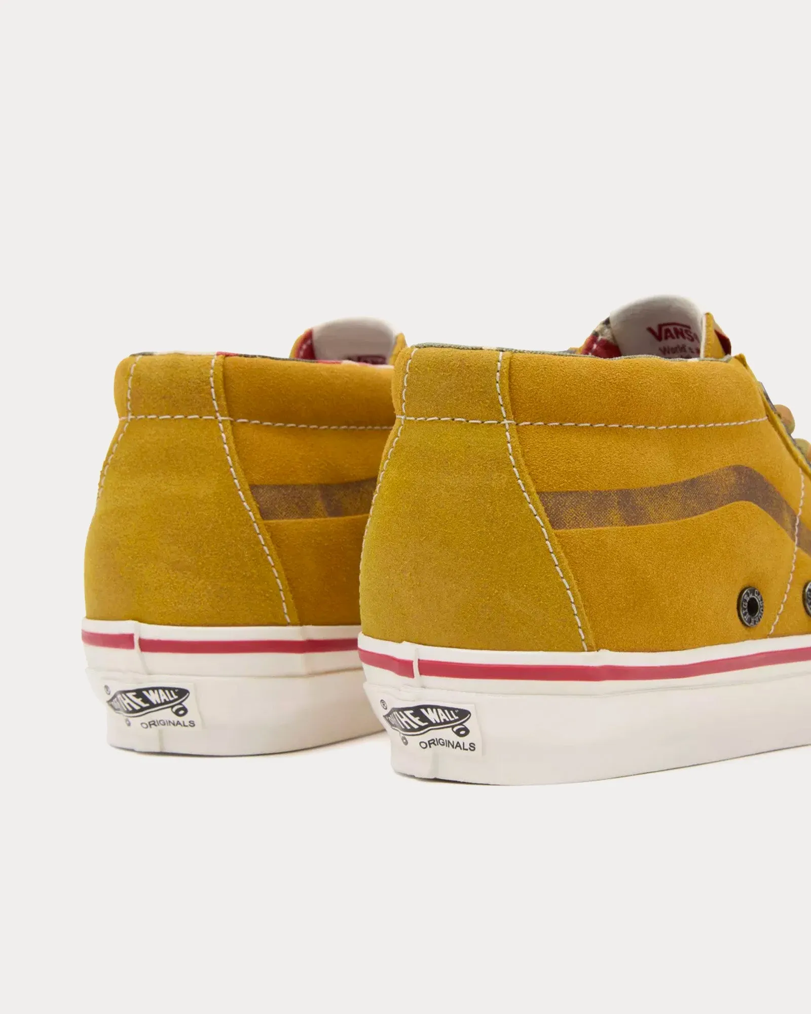 OG Sk8-Mid LX Suede Tan Mid Top Sneakers