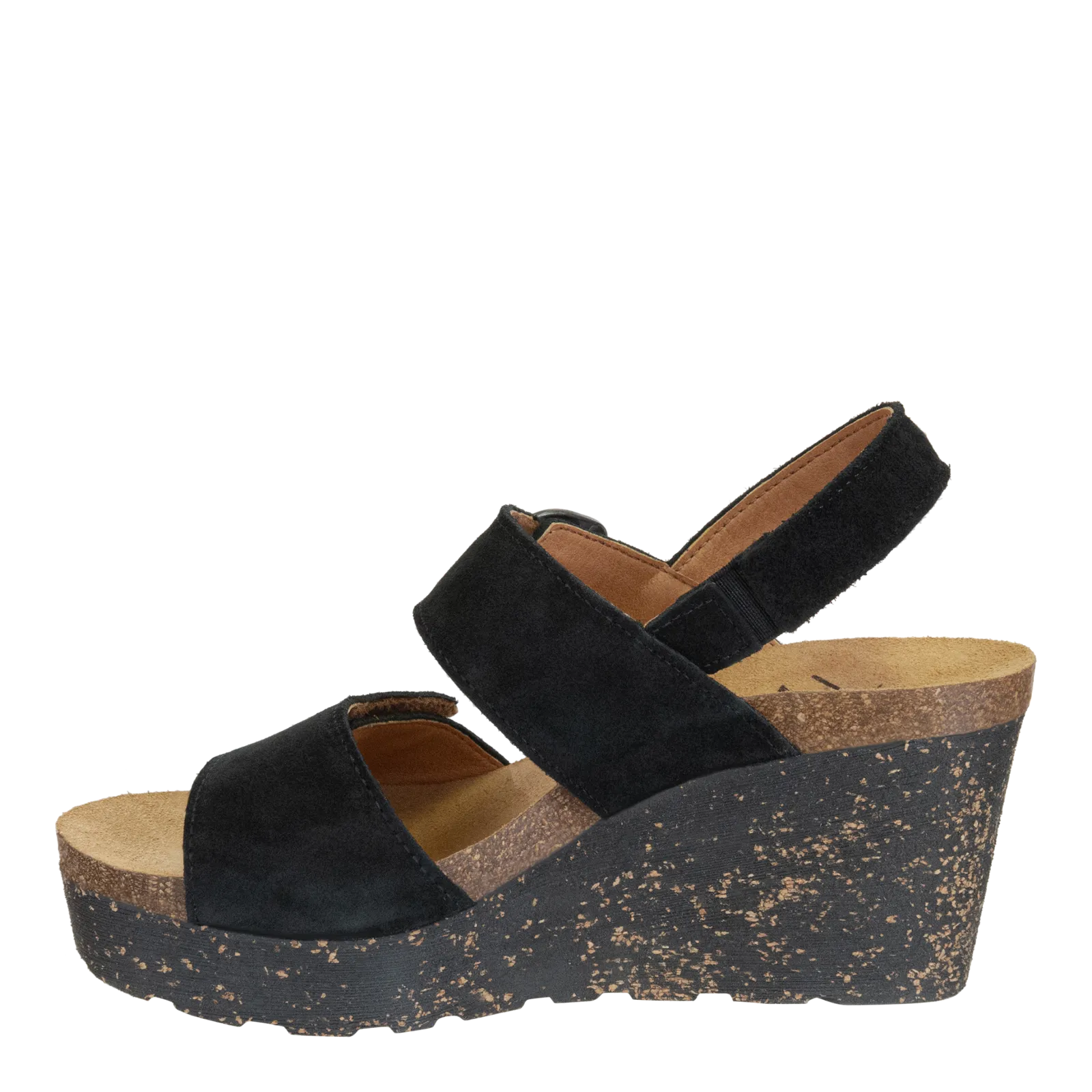 OTBT - PEASANT in BLACK Wedge Sandals