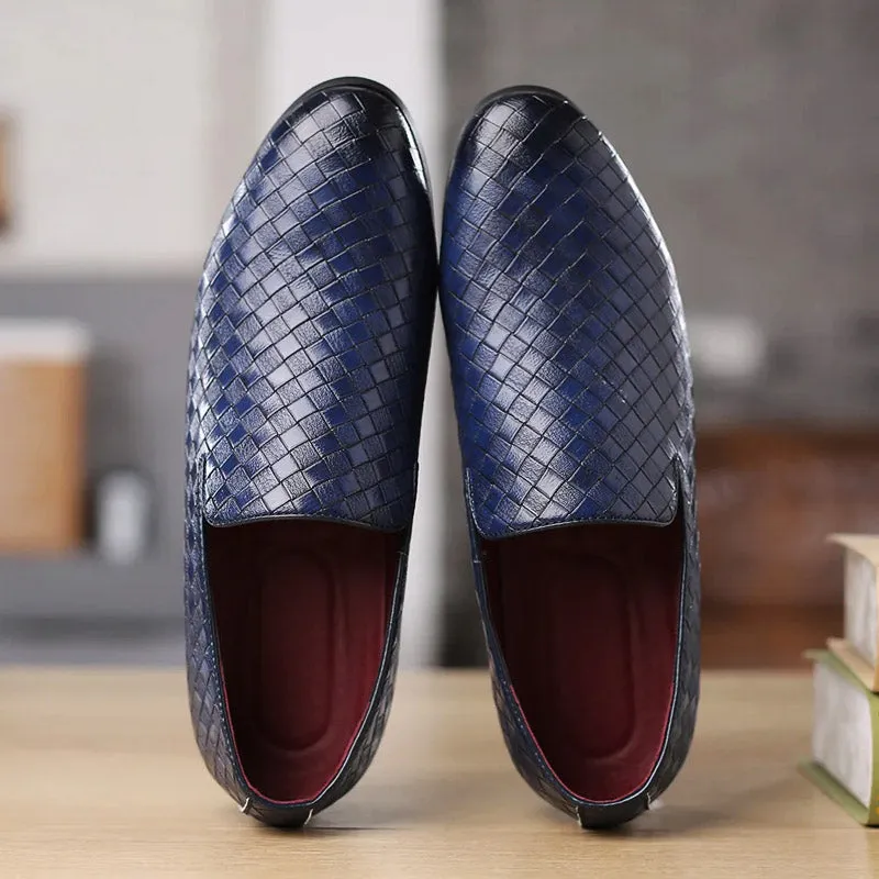 Paulo Woven Leather Loafer