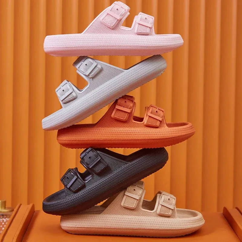 Sandals With Adjustable Buckles