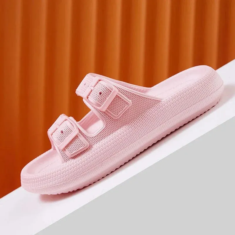 Sandals With Adjustable Buckles