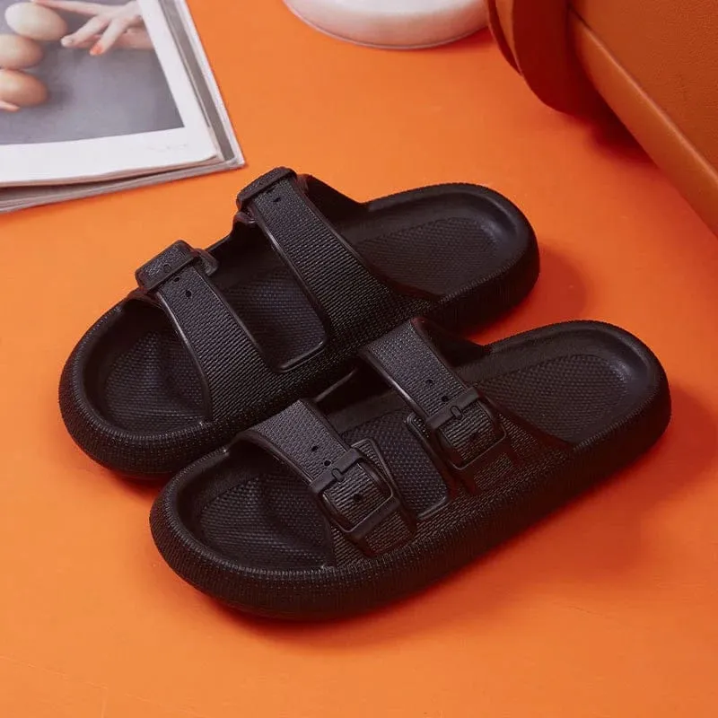 Sandals With Adjustable Buckles