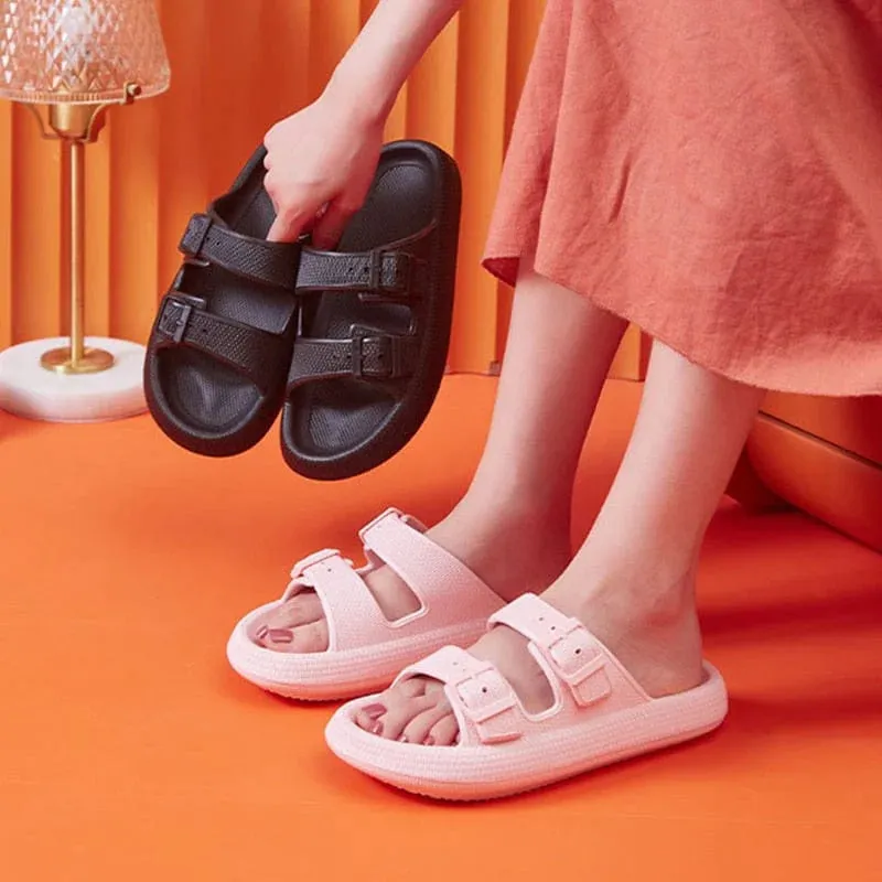 Sandals With Adjustable Buckles