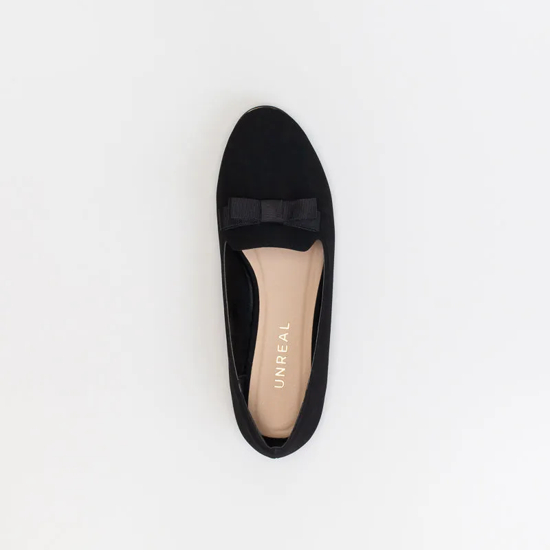 Unreal Women Bow Slipper Cut Pump _ 148293